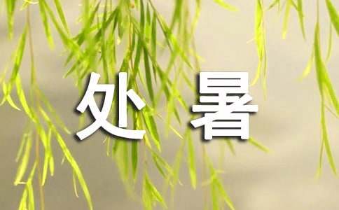 最新处暑节气教案（通用6篇）