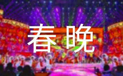 春晚观后感800字作文