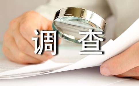 最新社会调查报告范文