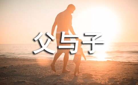 大班语言公开课教案《父与子》