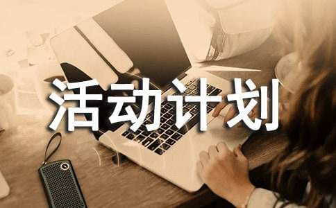 [计划借鉴] 活动计划word版