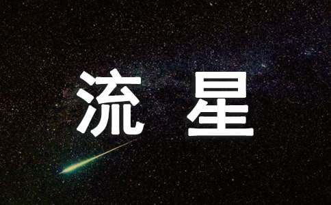 我被流星灼伤的作文