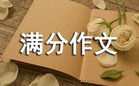 初中满分作文600字汇总八篇