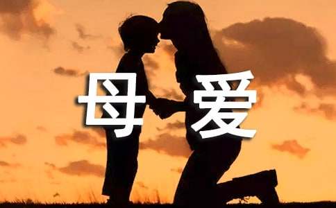 母爱的爱的作文300字