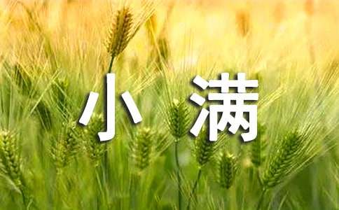 小满节气寄语(10篇)