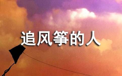 追风筝的人读后感1000字