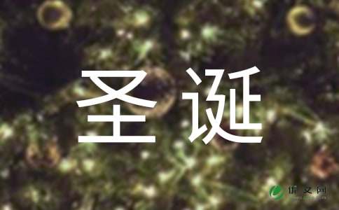 快乐的圣诞节作文400字