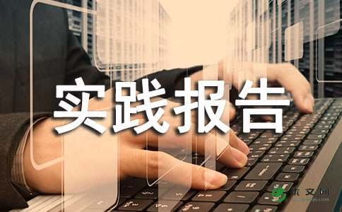 暑假社会实践报告【标准】