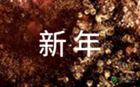 新年手抄报的文字